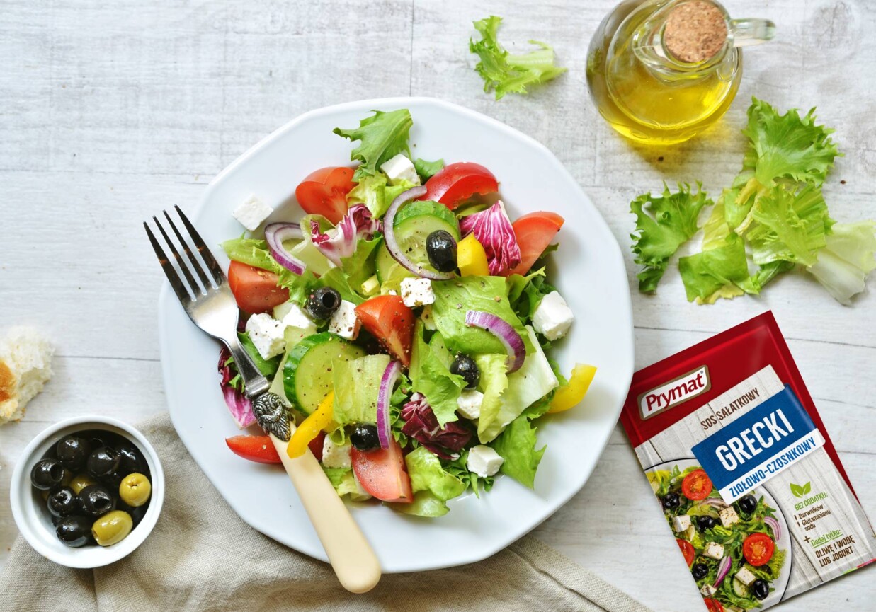 Smaki świata: Sałatka grecko-polska foto
