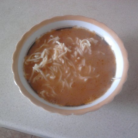 Krok 4 - smakowita zupa pomidorowa foto