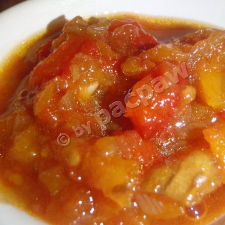 Krok 7 - Lutenica – macedońska pasta paprykowo-pomidorowa foto