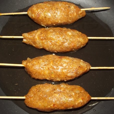 Krok 2 - Mini kebaby z kurczaka na patyku – Shish kebaby foto