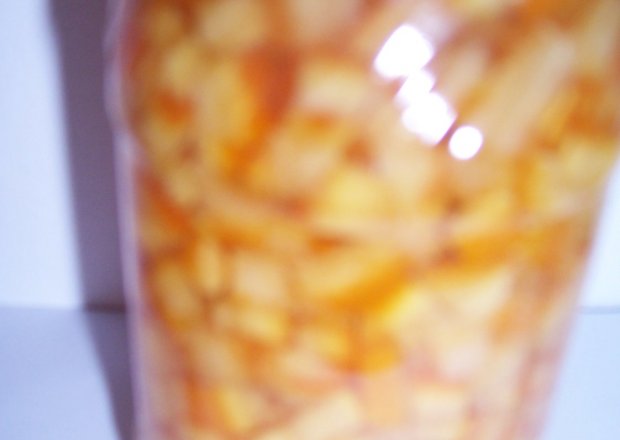 Fotografia przedstawiająca smażona skórka z mandarynek