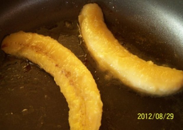 Fotografia przedstawiająca Smażone banany