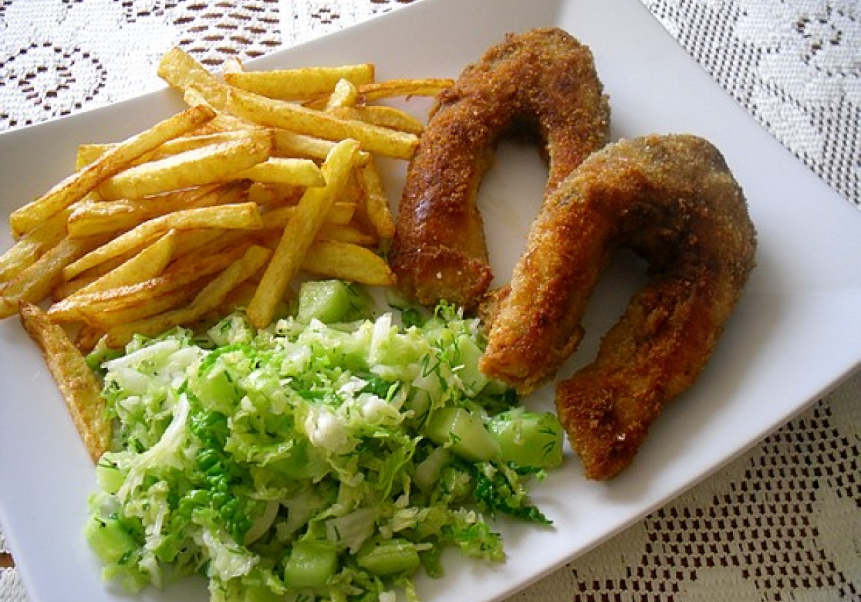 Smażone dzwonka karpia foto