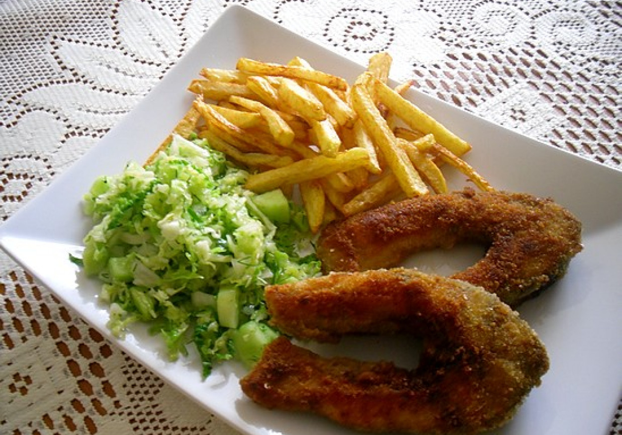 Smażone dzwonka karpia foto