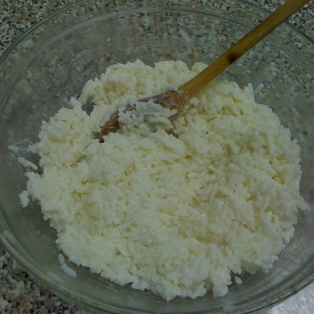 Krok 1 - Smażone knedle ryżowe ze śliwką foto