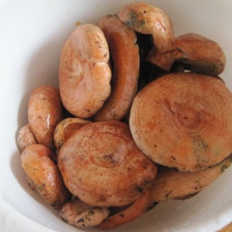 Krok 1 - Smażone rydze panierowane foto