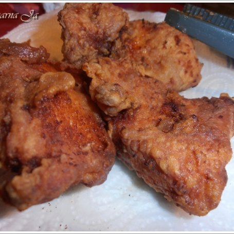 Krok 5 - Smażony kurczak z solanki (marynowany 24h) foto