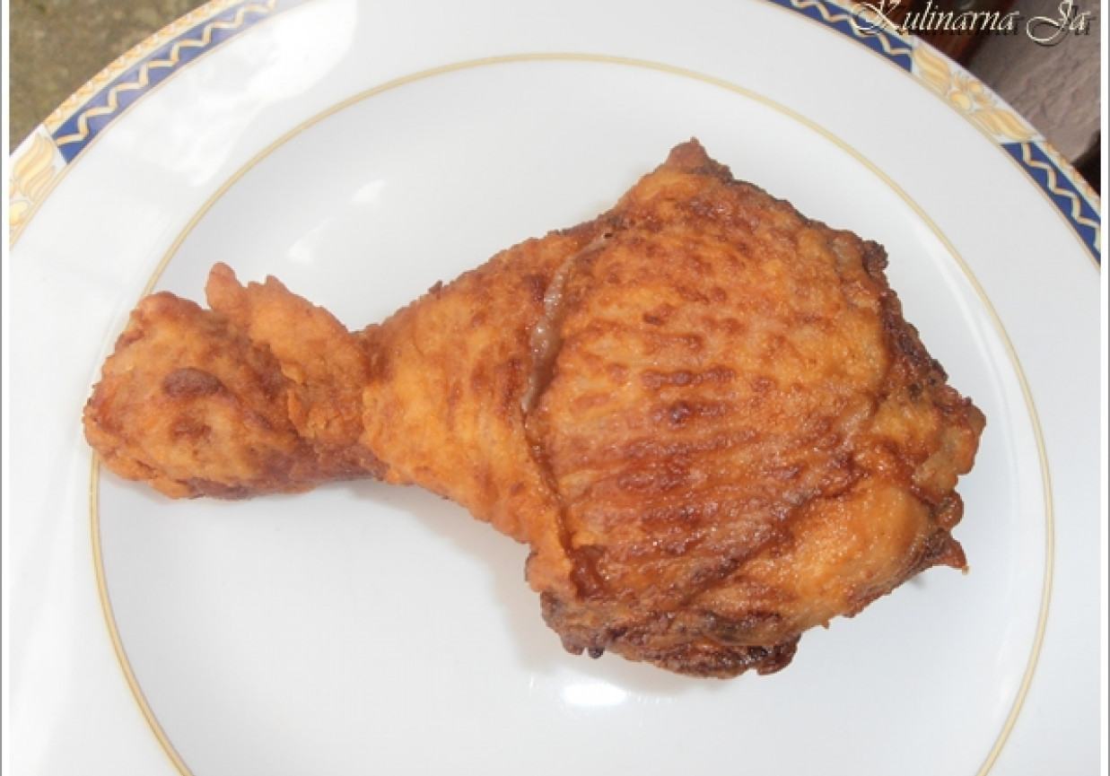 Smażony kurczak z solanki (marynowany 24h) foto