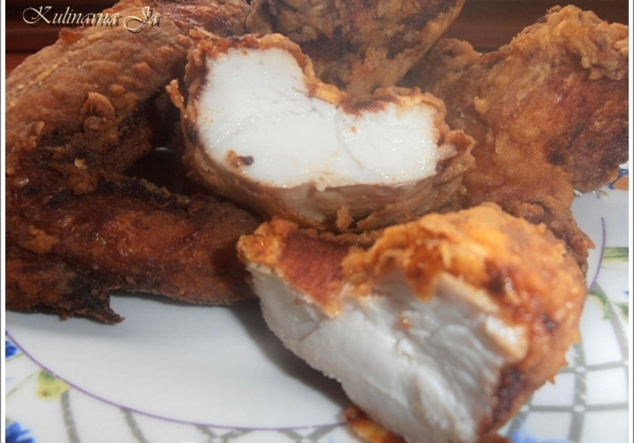Smażony kurczak z solanki (marynowany 24h) foto