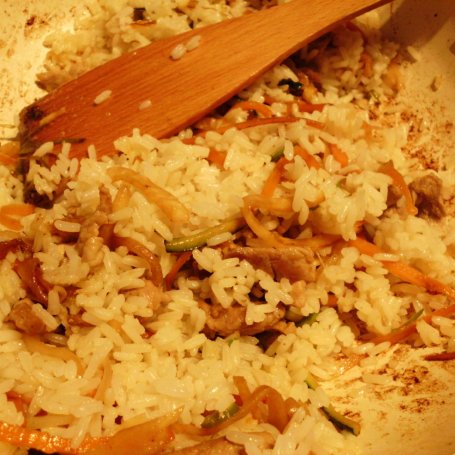 Krok 8 - Smażony ryż po tajsku foto