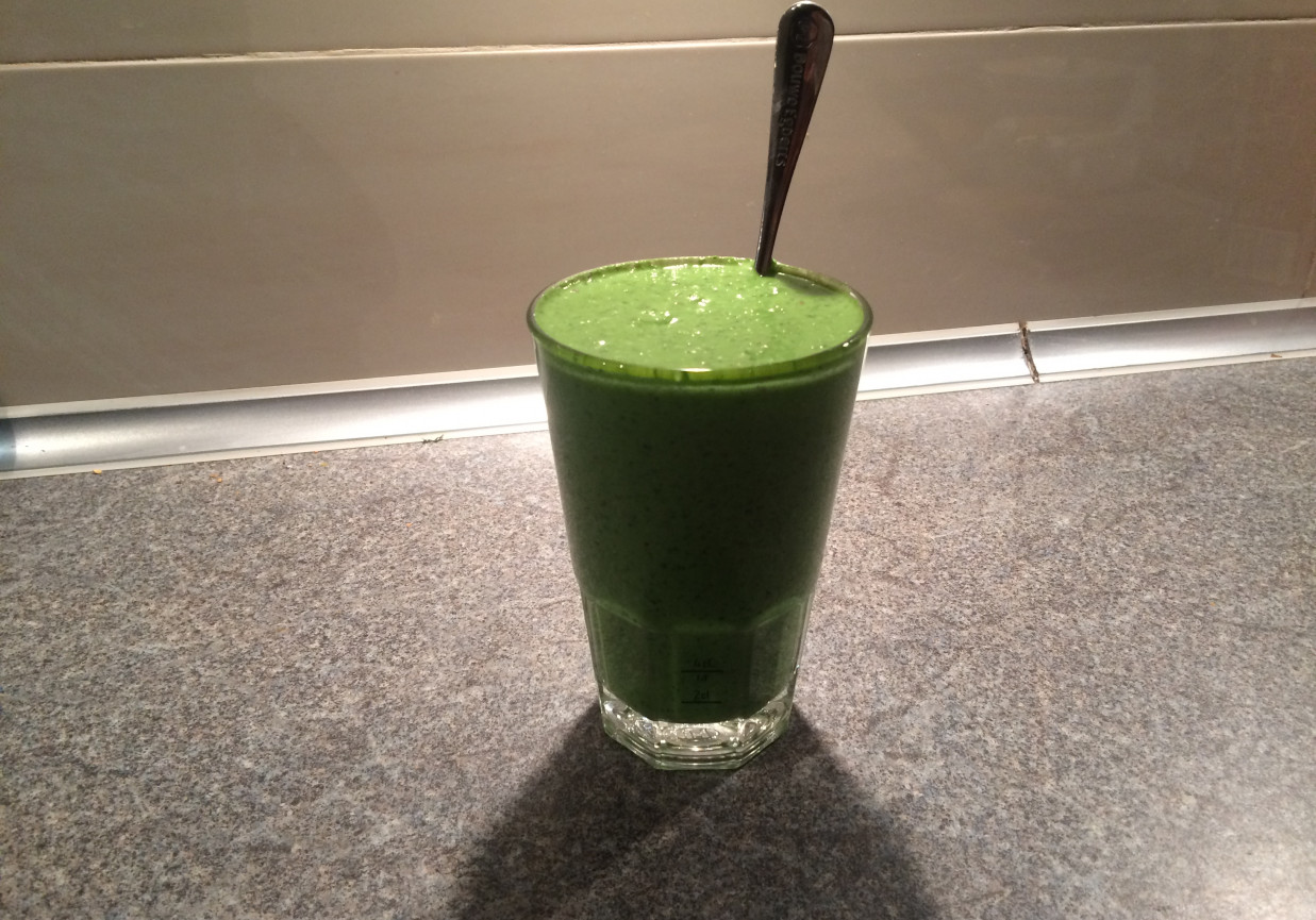 Smóóthie bananjarmuż DoradcaSmaku.pl