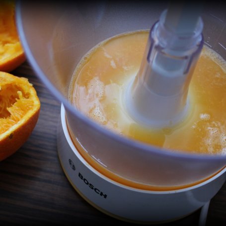 Krok 1 - Smoothie pomarańczowo - brzoskwiniowy z siemieniem lnianym foto