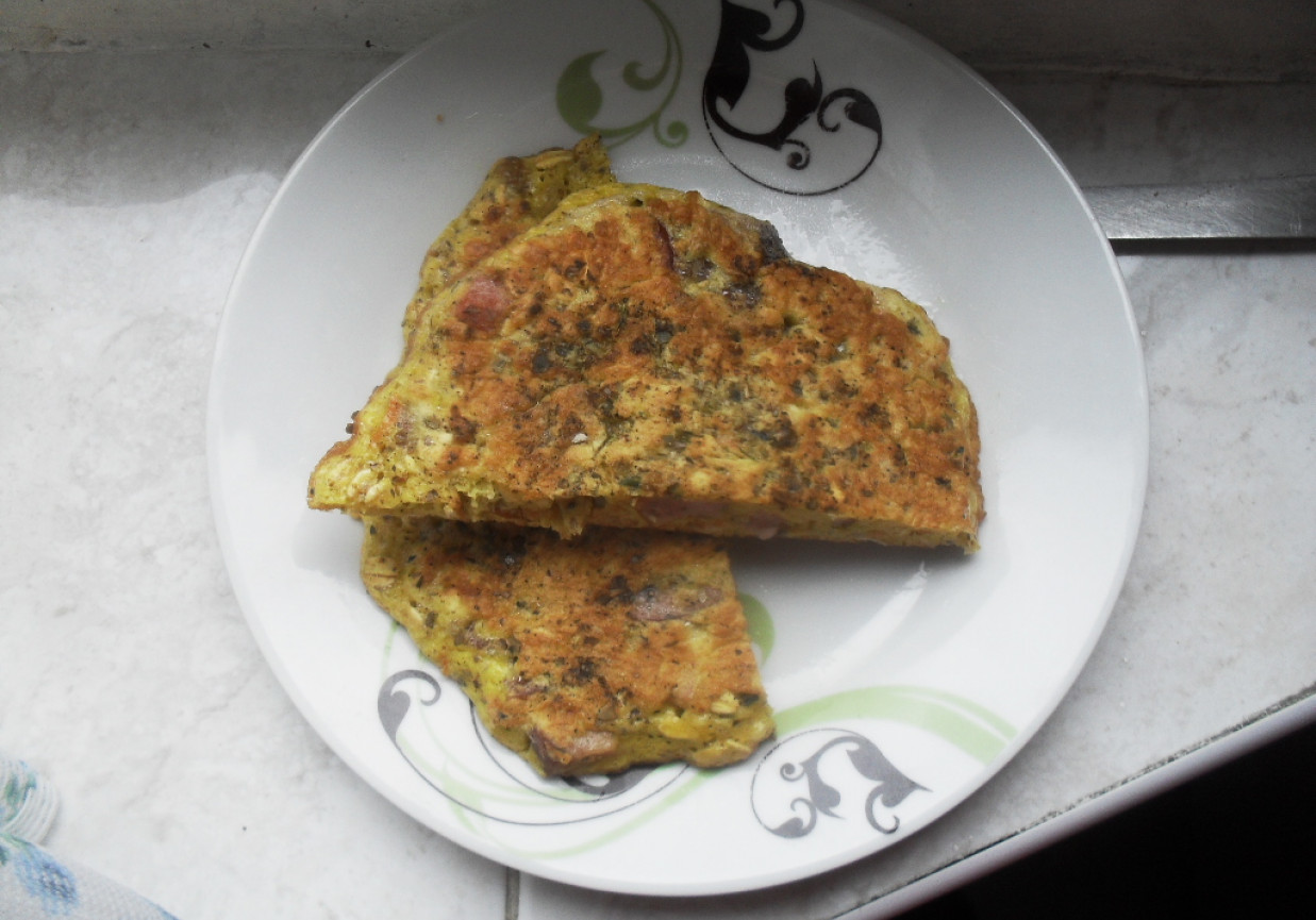 Śniadanie z jaja- szybki "omlet" foto