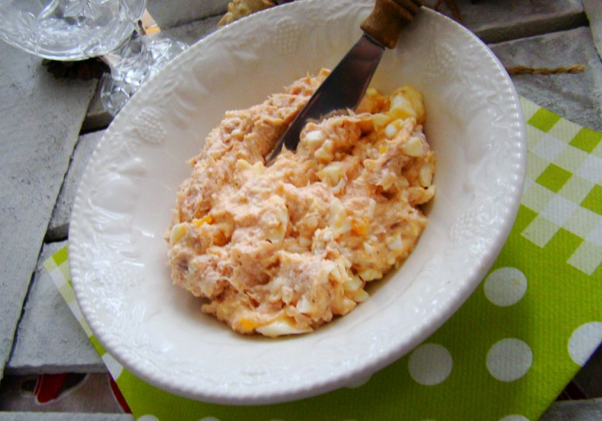 Śniadaniowa pasta z makreli wędzonej  foto