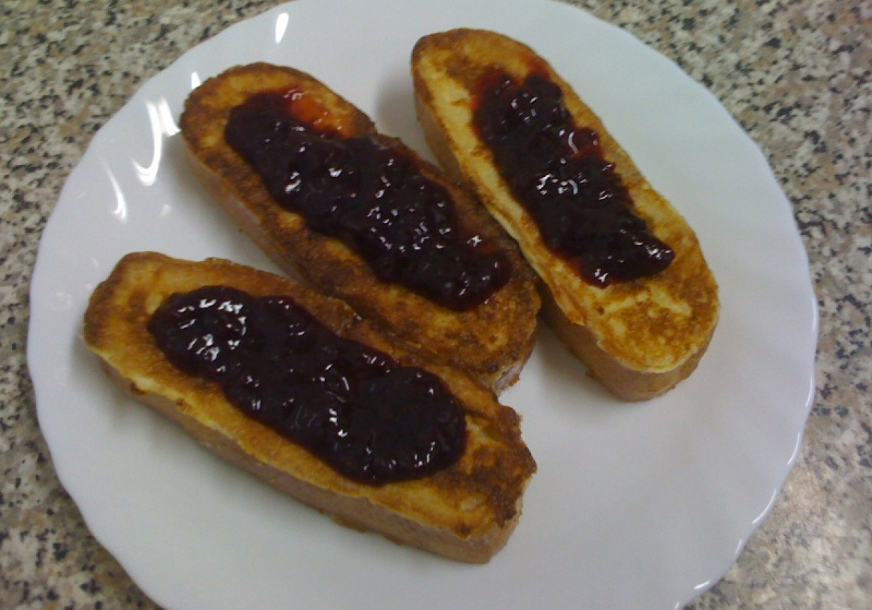 Śniadaniowe tosty francuskie foto
