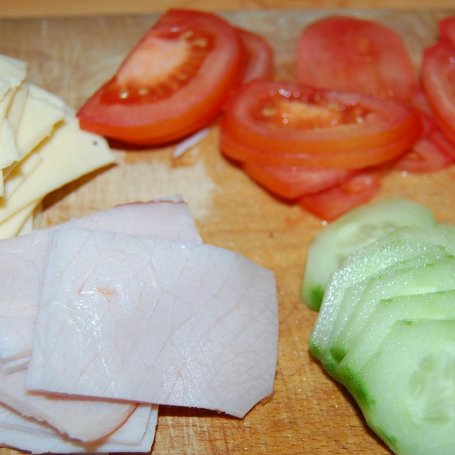 Krok 4 - Śniadaniowy wąż foto