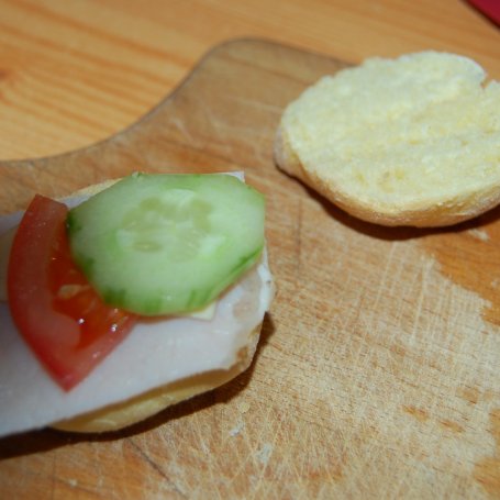 Krok 5 - Śniadaniowy wąż foto