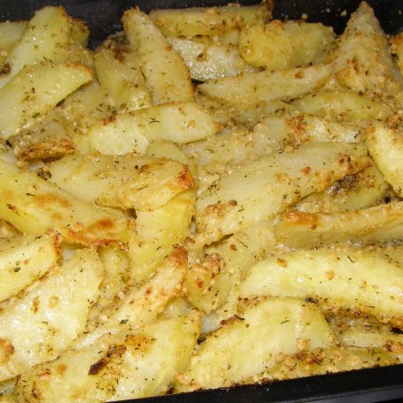 Krok 2 - soczysty dorsz atlantycki na obiad z pieczonymi serowymi ziemniakami... foto