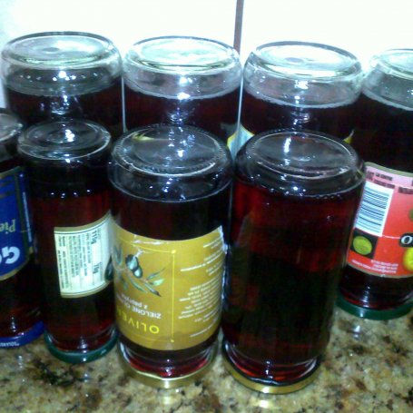 Krok 3 - Sok malinowy  z sokownika foto