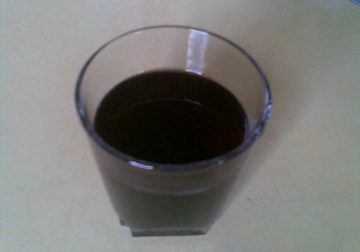 sok z czarnego bzu foto