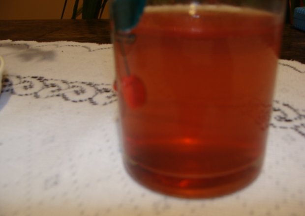 Fotografia przedstawiająca sok żurawinowy
