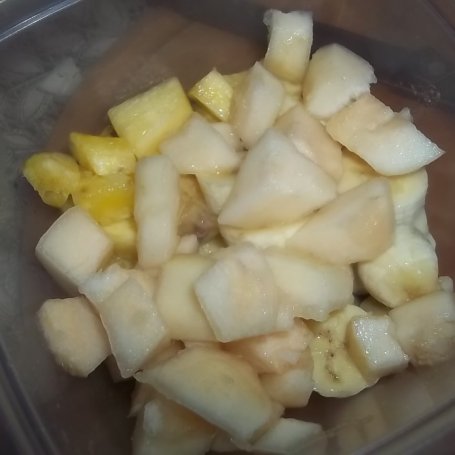 Krok 4 - Sorbet ananasowo-gruszkowo-bananowy foto