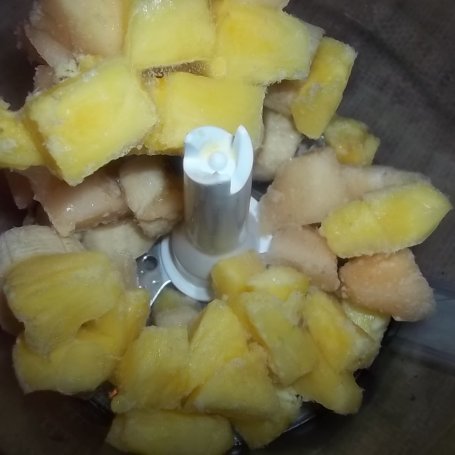 Krok 5 - Sorbet ananasowo-gruszkowo-bananowy foto
