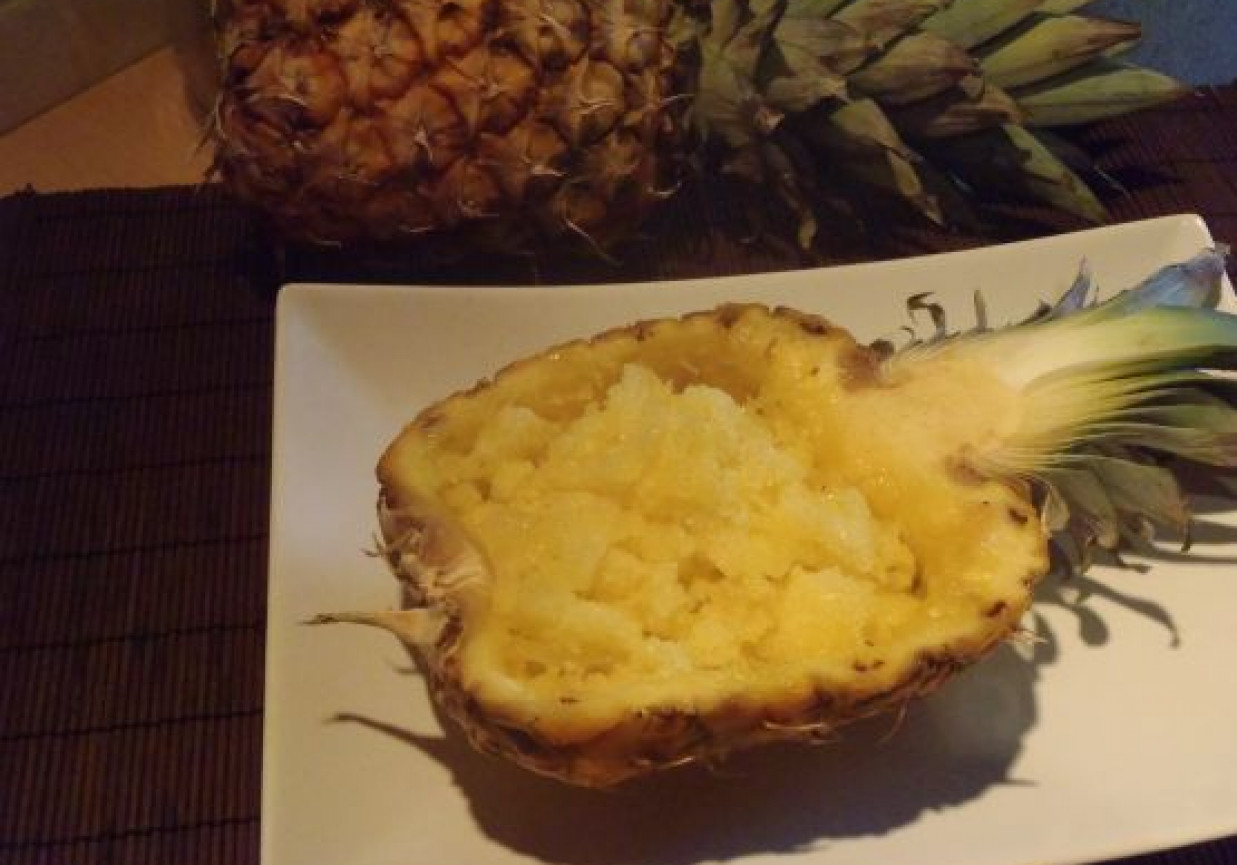 Sorbet ananasowy foto
