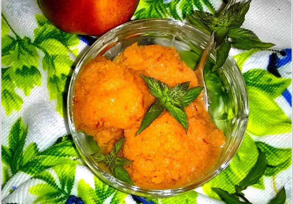 Sorbet owocowy foto