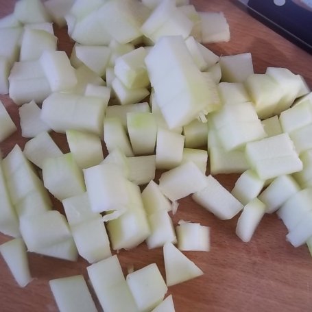 Krok 1 - Sorbet z truskawek i skarmelizowanej cukinii foto