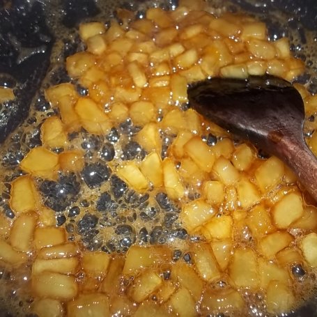 Krok 5 - Sorbet z truskawek i skarmelizowanej cukinii foto