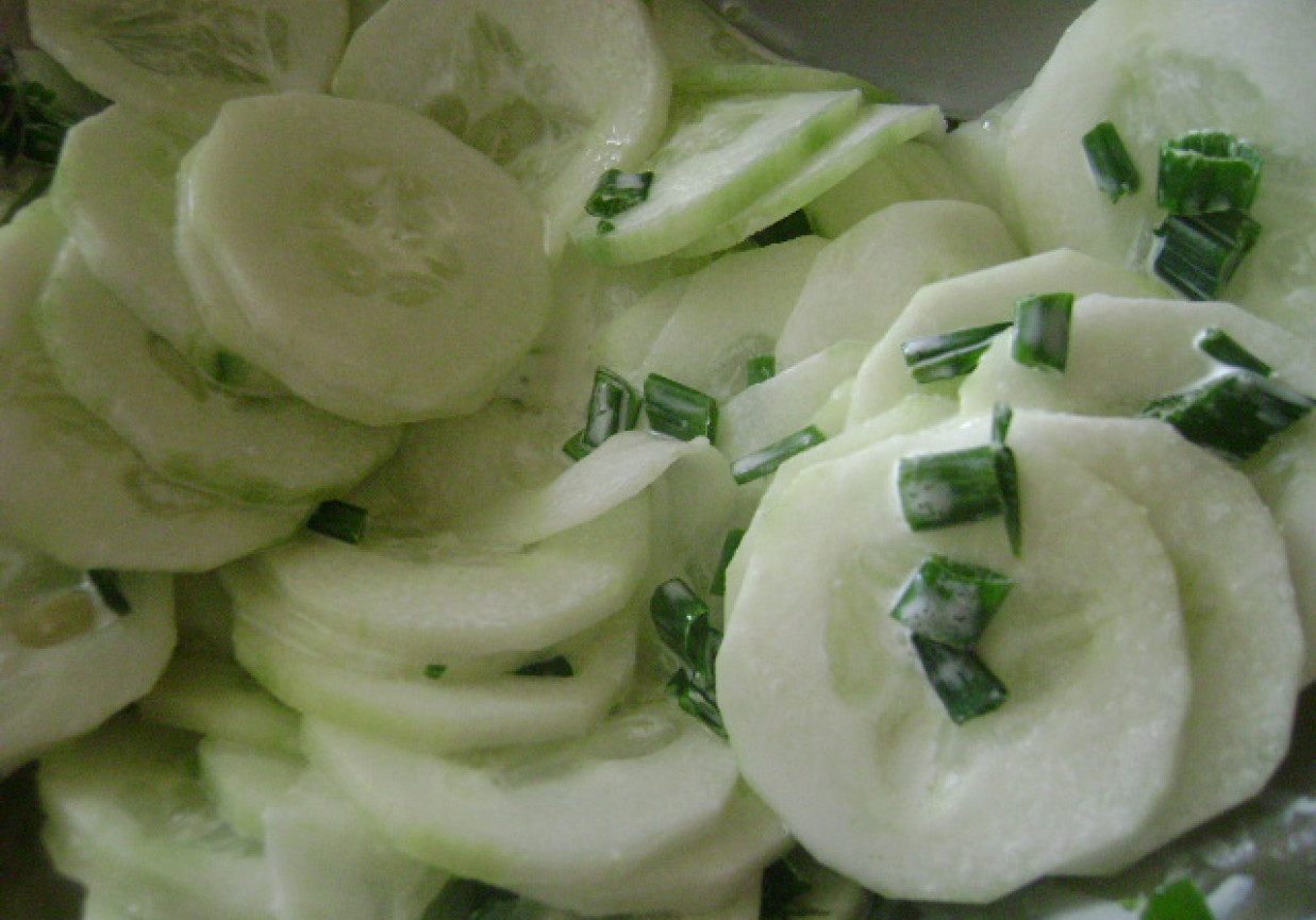 sorowka z ogorka i sczypiorku foto