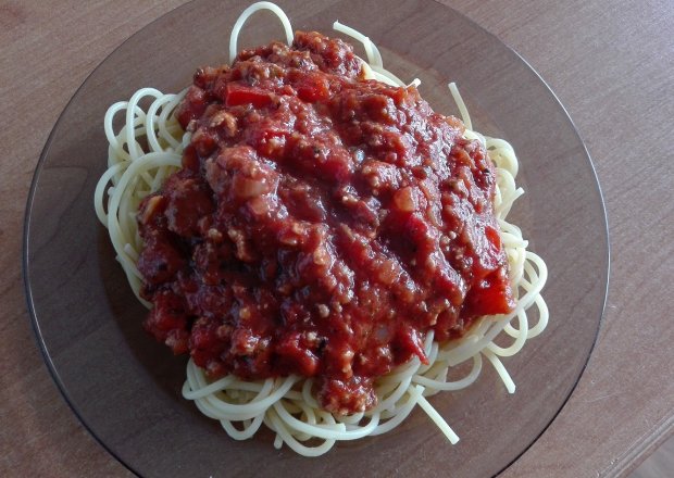 Fotografia przedstawiająca Sos bolognese do spaghetti