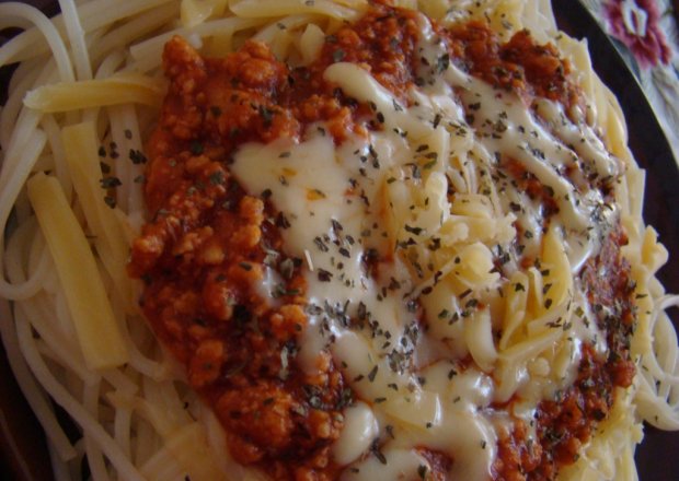 Fotografia przedstawiająca Sos Bolognese do spaghetti