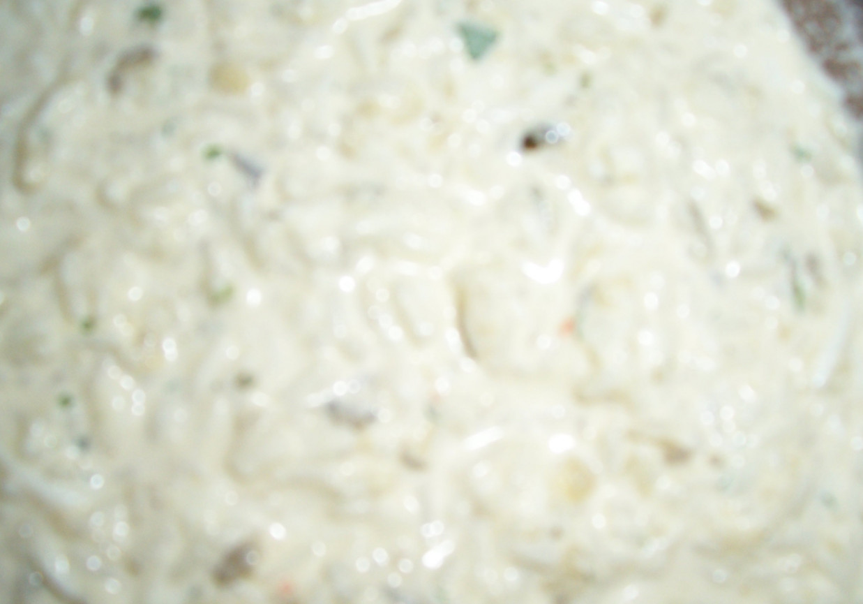 sos chrzanowy z jajkiem foto