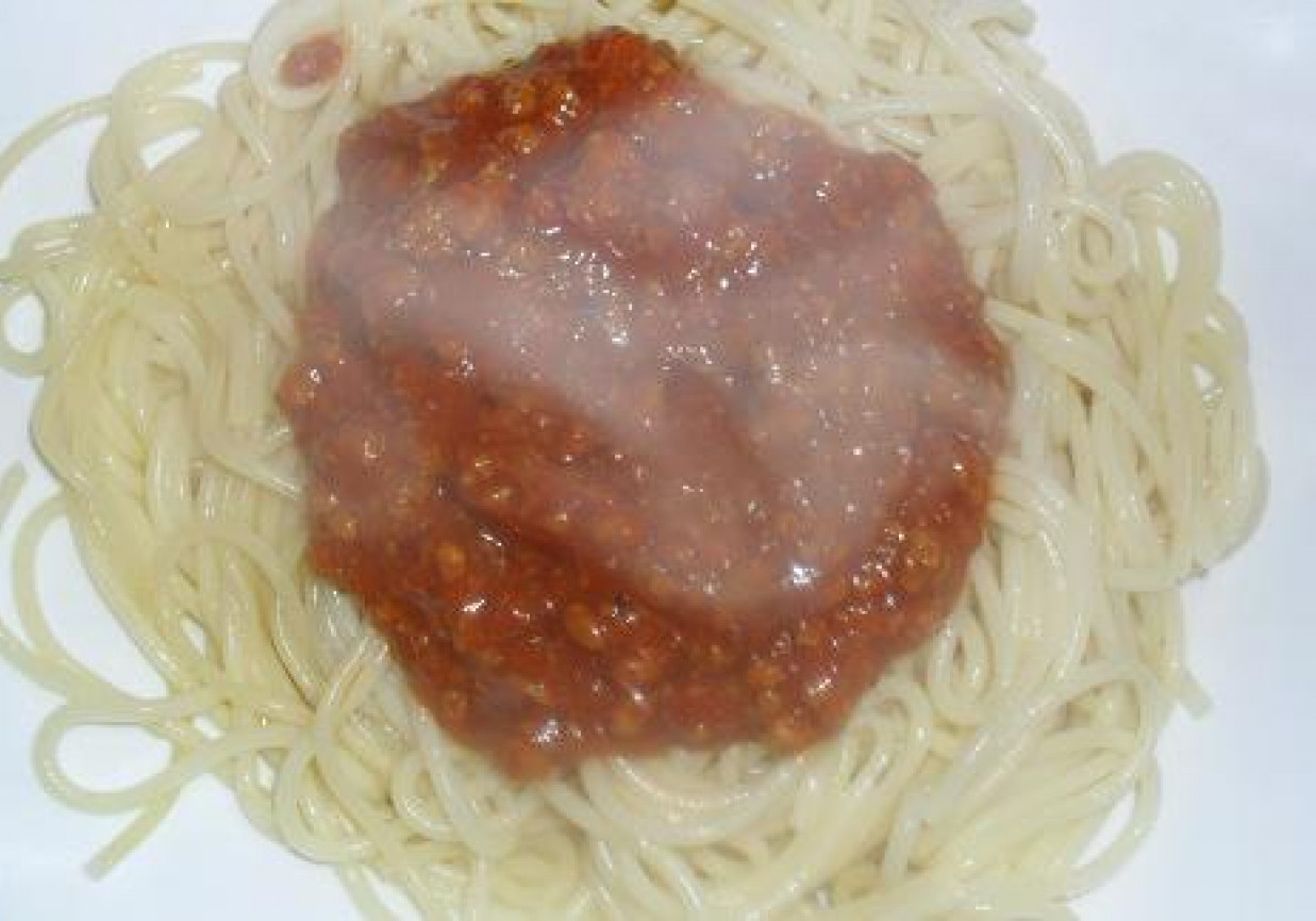 Sos do spagetti foto