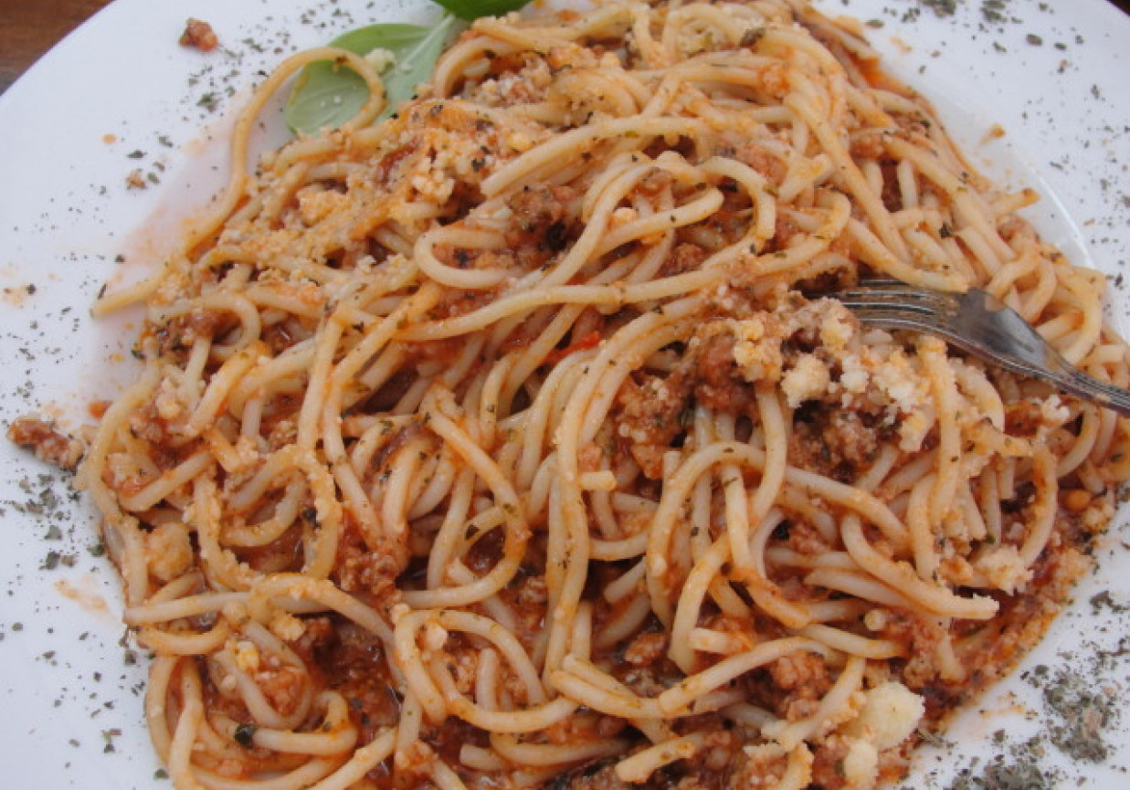 Sos do spagetti foto