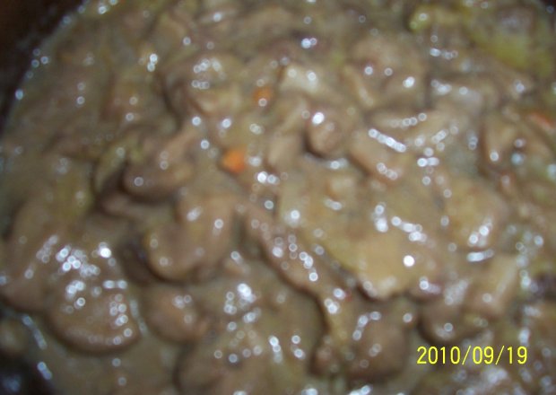 Fotografia przedstawiająca sos grzybowy