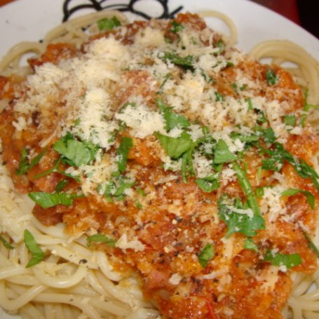Krok 6 - sos kabaczkowy  do spagetti foto