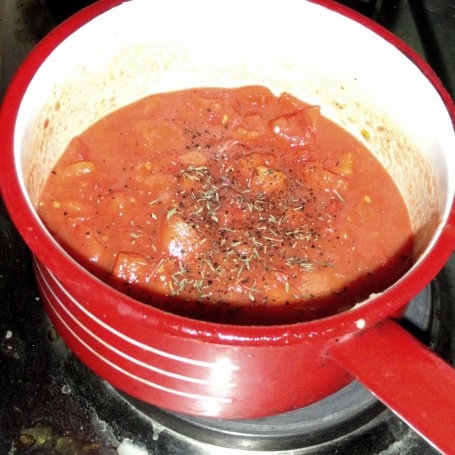 Krok 2 - Sos krewetkowo pomidorowy foto