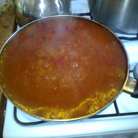 Krok 2 - sos kurczakowo pomidorwy foto