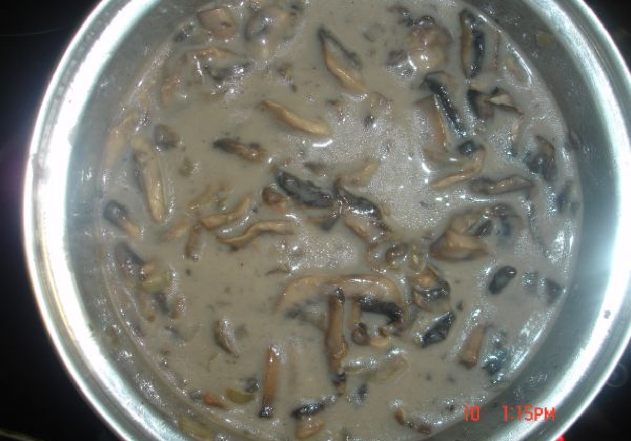 Sos pieczarkowy foto