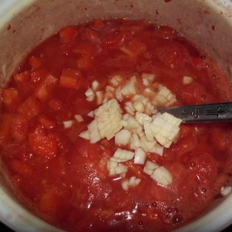 Krok 3 - Sos pomidorowo-paprykowy na zimę foto