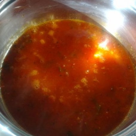 Krok 2 - Sos pomidorowo paprykowy foto