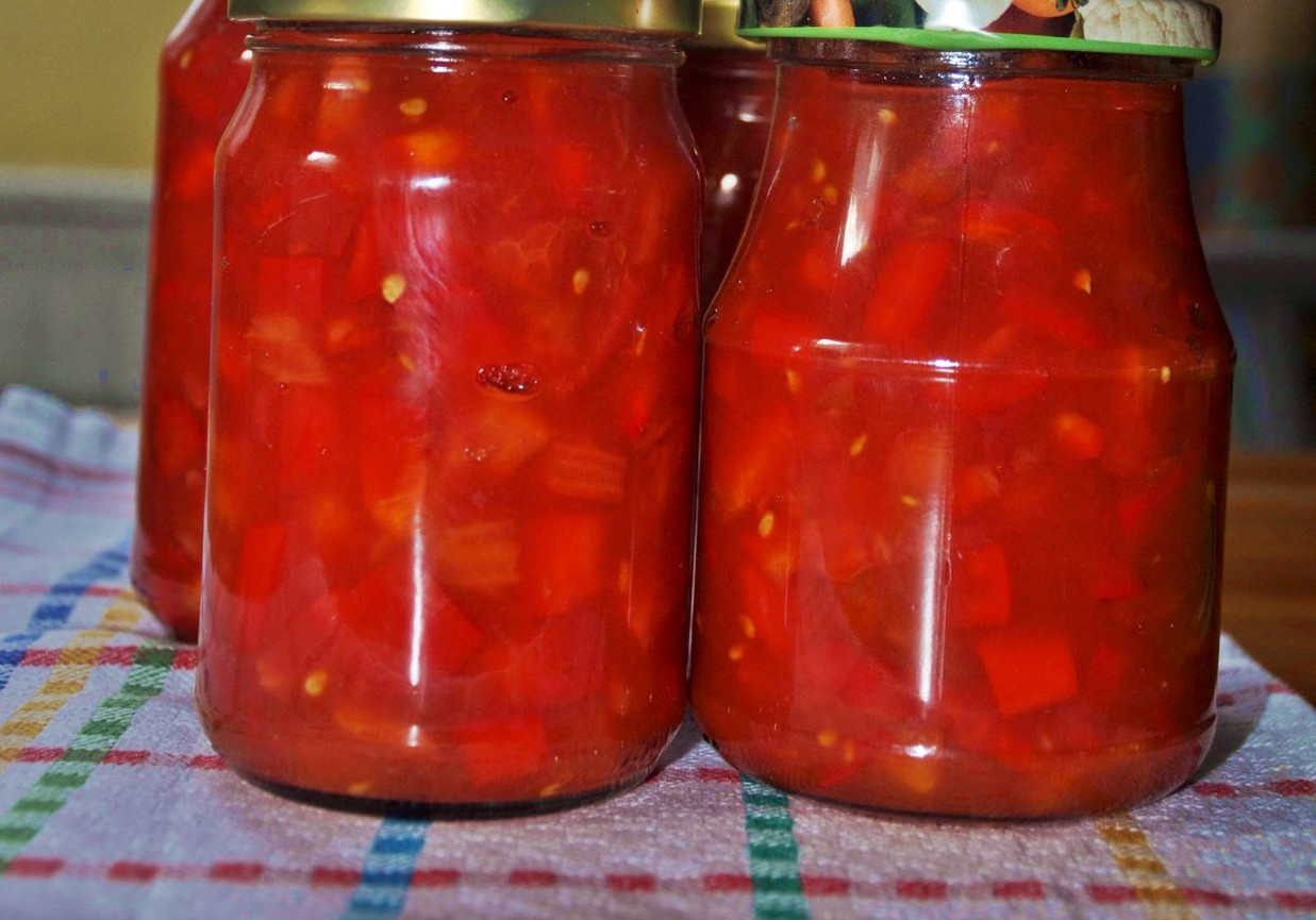 Sos pomidorowo - paprykowy foto