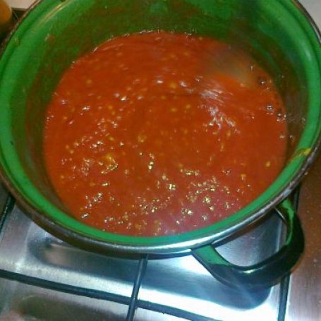 Krok 2 - Sos pomidorowo szczypiorkowy do pizzy foto