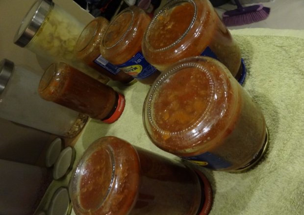Fotografia przedstawiająca Sos pomidorowy na zimę wg Agula&Stabi