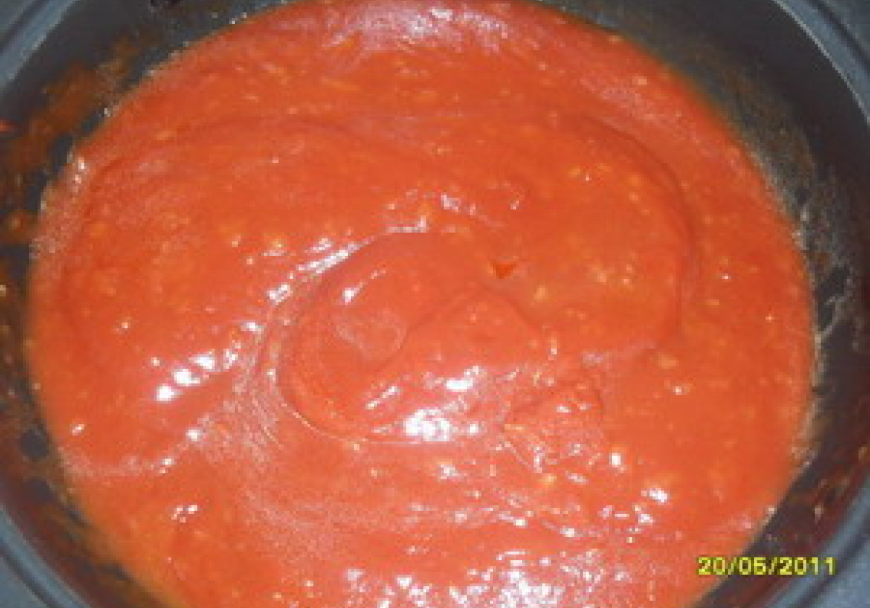 Sos pomidorowy (np. do gołąbków, pulpetów) foto