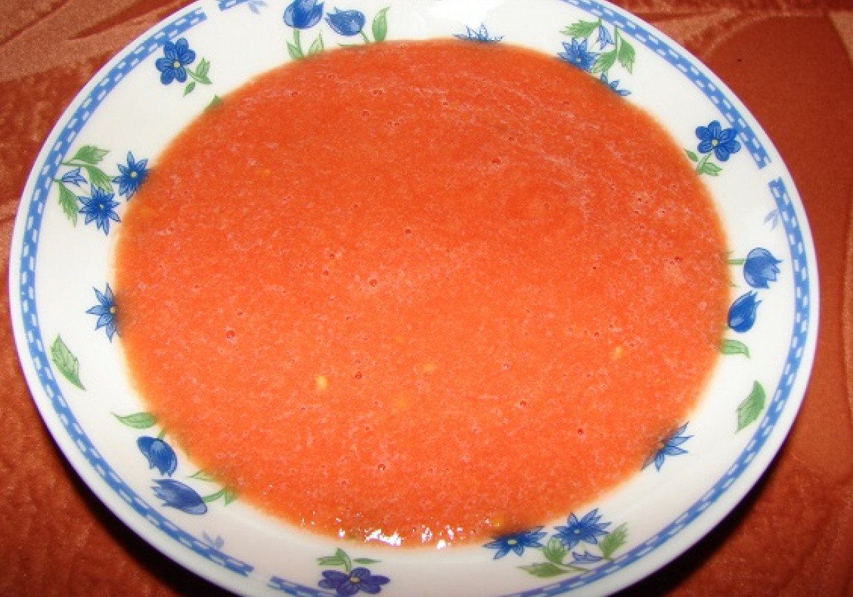sos pomidorowy z imbirem foto