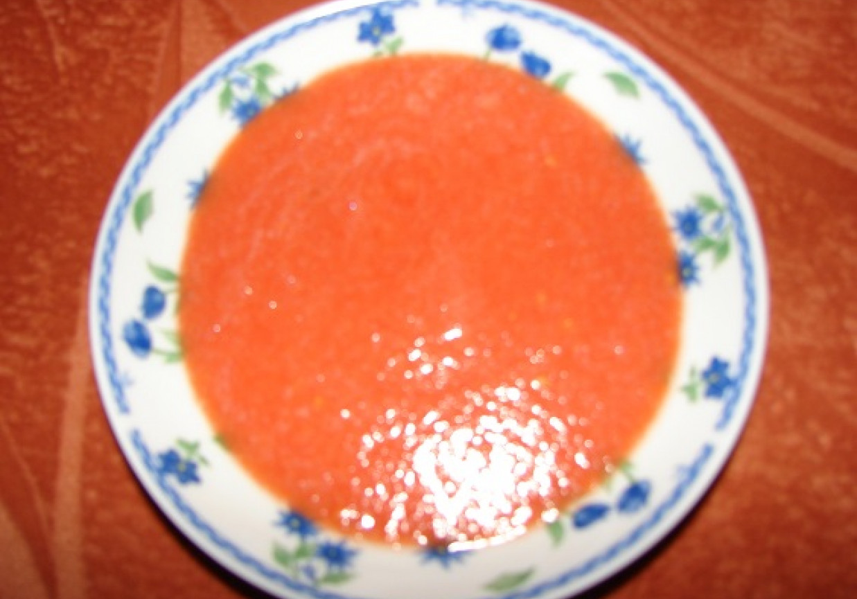 sos pomidorowy z imbirem foto